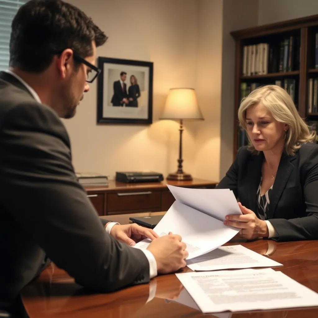 business valuation divorce lawyer Fredericksburg VA