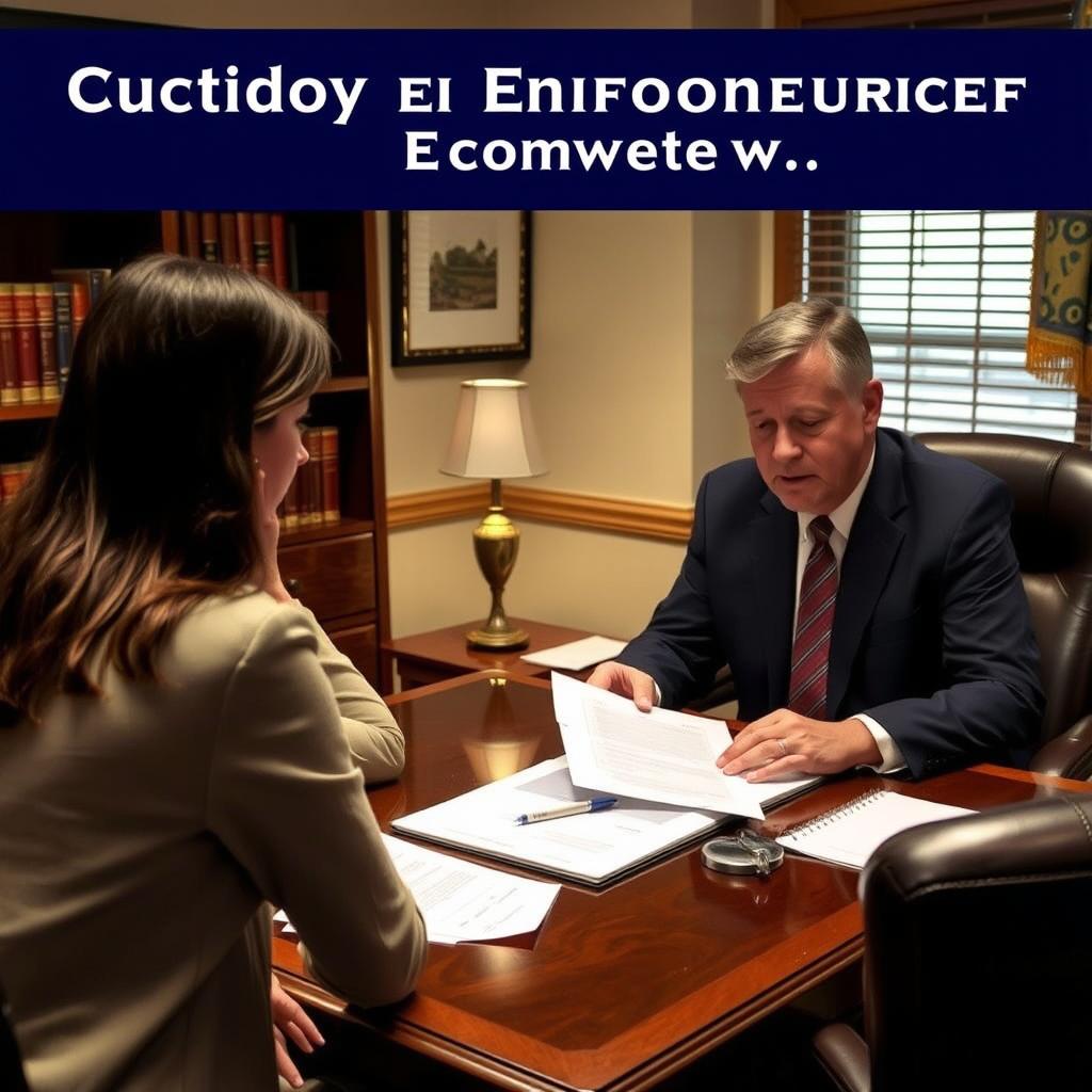 Custody Enforcement Lawyer Frederick County